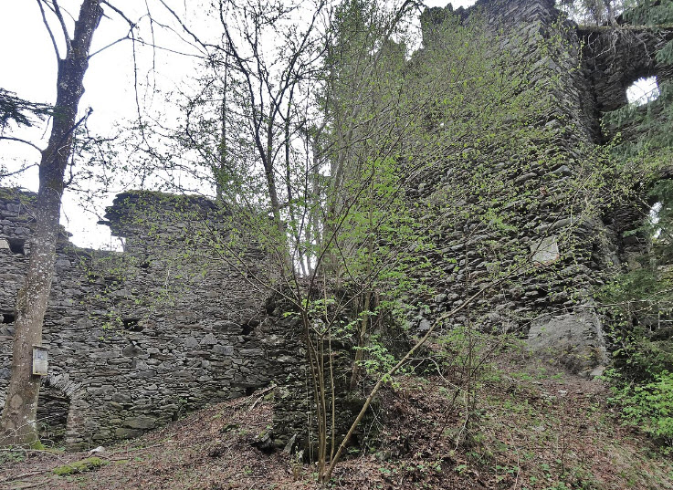Burg- und Schlossruine Wullroß, Weitensfeld im Gurktal, Austria, Austria
